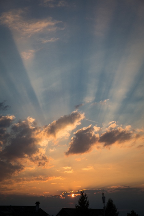 Rayons de soleil depuis le balcon - 001